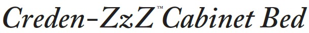 Arason Enterprises Creden-ZZZ Cabinet Bed